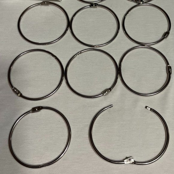 Book Rings 3 inches 10 Count. Box - Picture 2 of 4